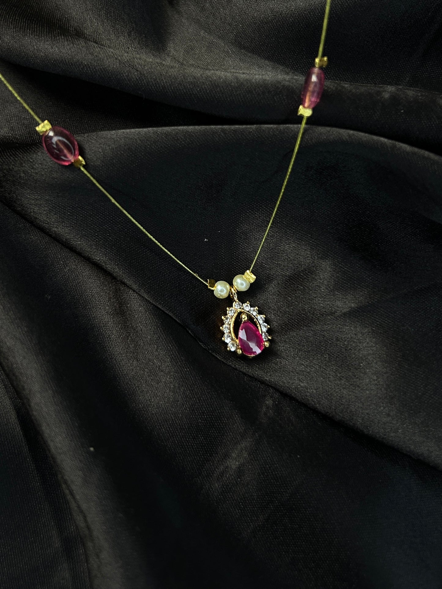 Tear Drop Invisible AD Chain